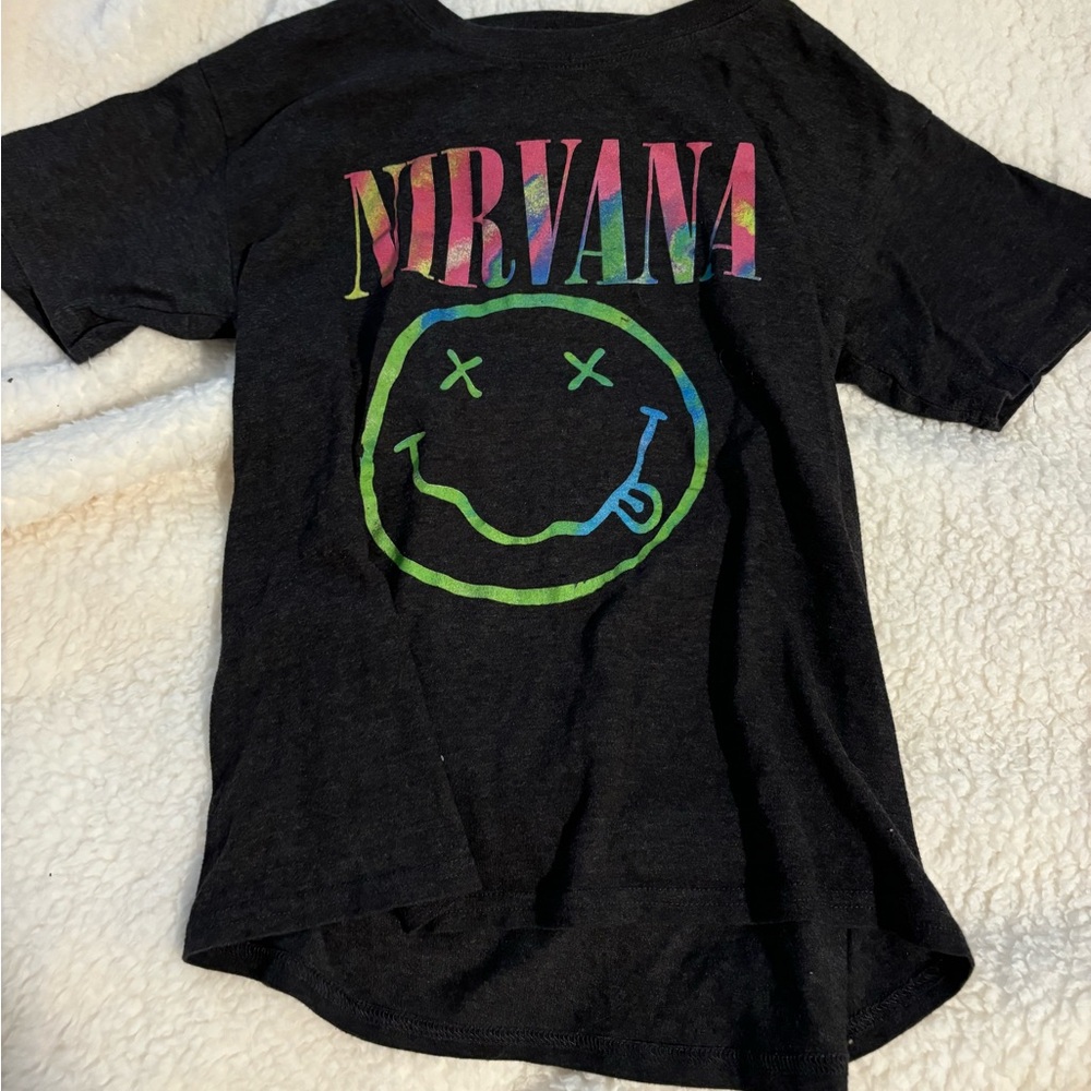 Nirvana shirt.